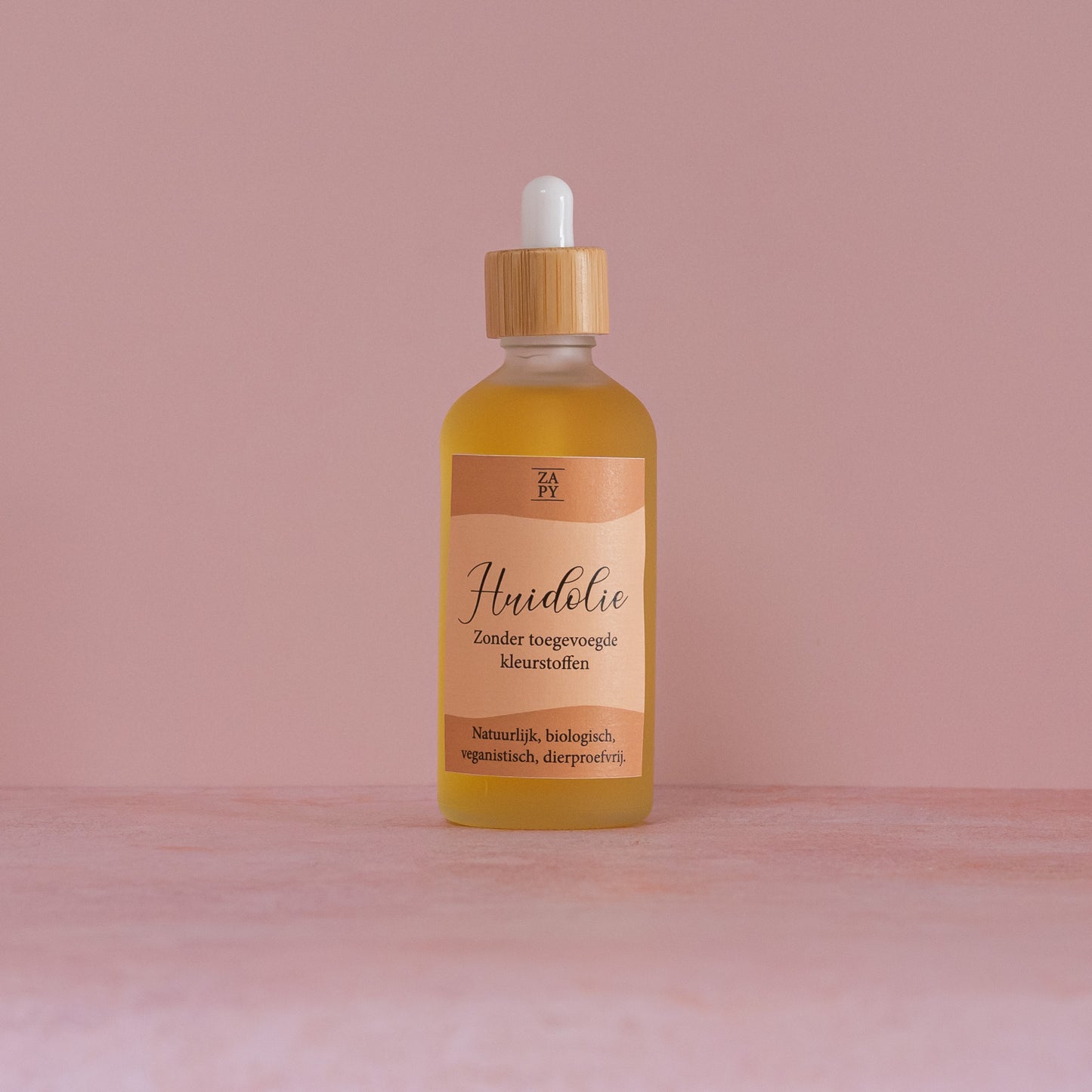 Natuurlijke huidolie met zoete amandelolie, olijfolie en vitamine E voor kalmering, genezing en huidherstel